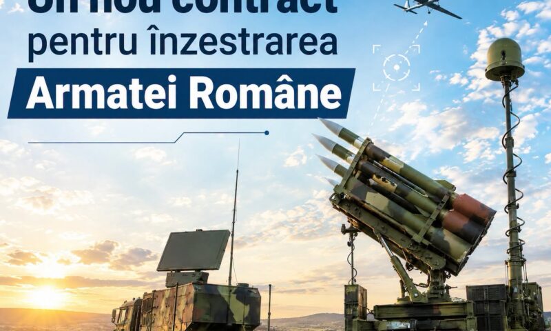 Contract de peste 2 miliarde de euro semnat de Ministerul Apărării pentru un scut antiaerian de ultimă generație