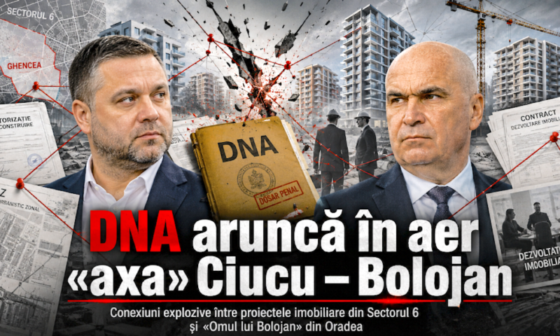 DNA aruncă în aer „axa” Ciucu – Bolojan. Conexiuni între proiectele imobiliare din Sectorul 6 și "Omul lui Bolojan" din Oradea