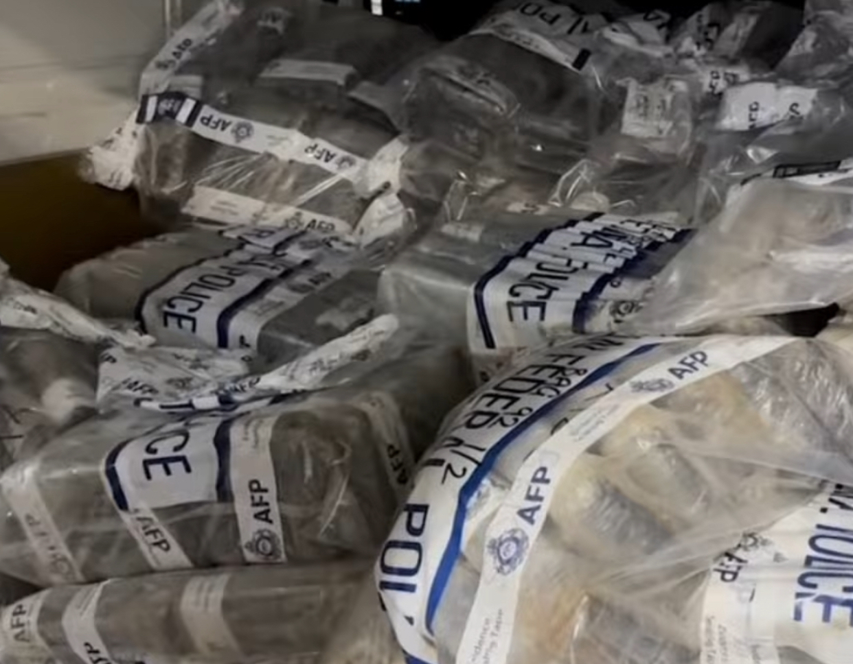 Captură record de cocaină în Australia. Peste 2,7 tone de droguri, descoperite într-un buncăr