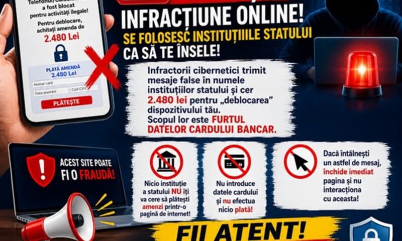 Alertă de la MAI. Înșelăciunea aproape imposibil de evitat la care recurg escrocii