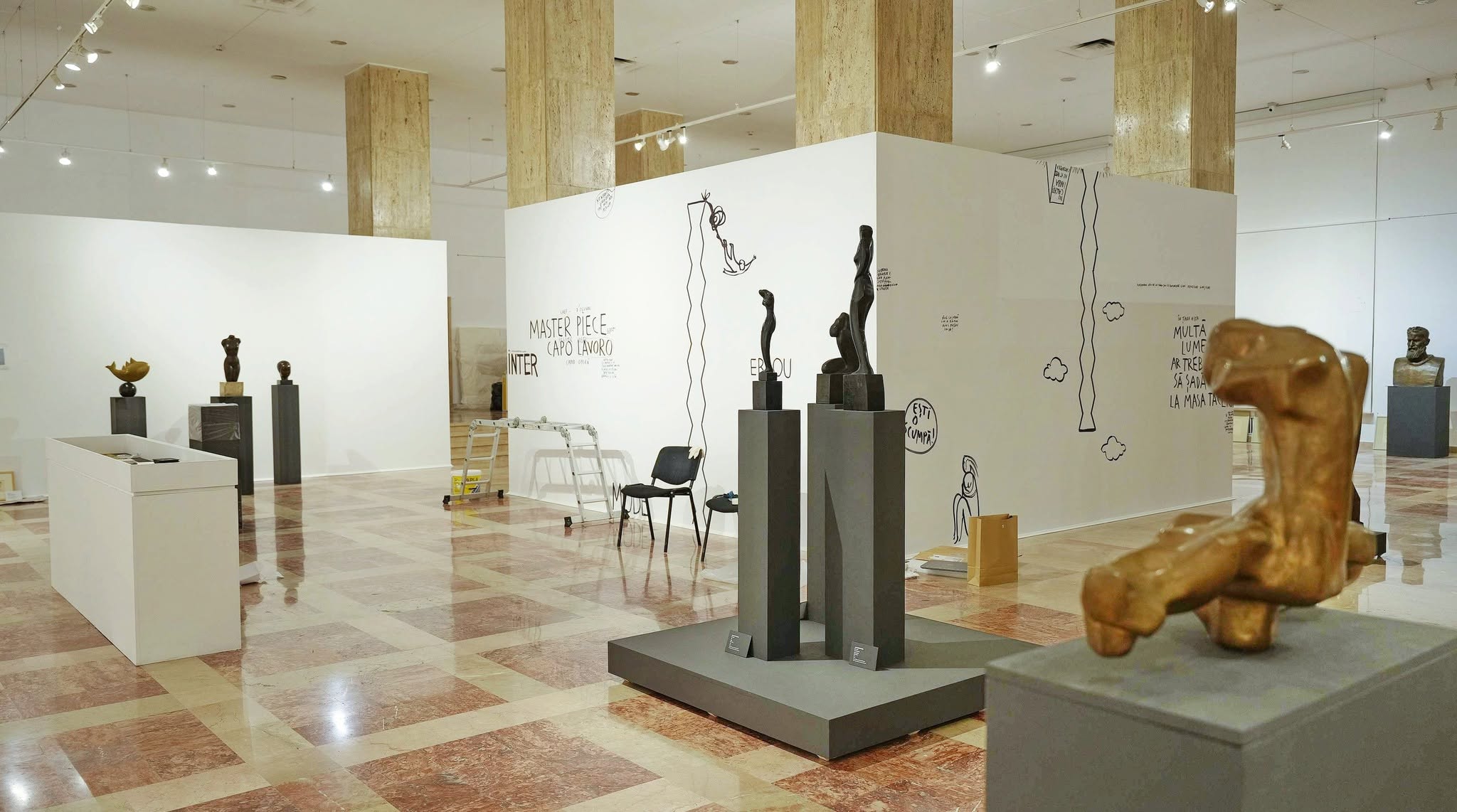 Expoziția „Brâncuși. Sindromul” se deschide publicului din 12 iunie, la MNAR, cu sprijinul ICR
