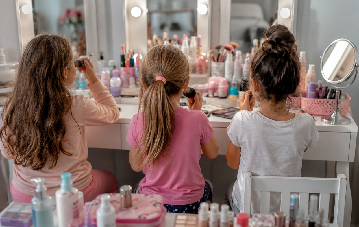 „Cosmeticorexia”, fenomenul care ia amploare în lume. Milioane de copii folosesc produse împotriva îmbătrânirii