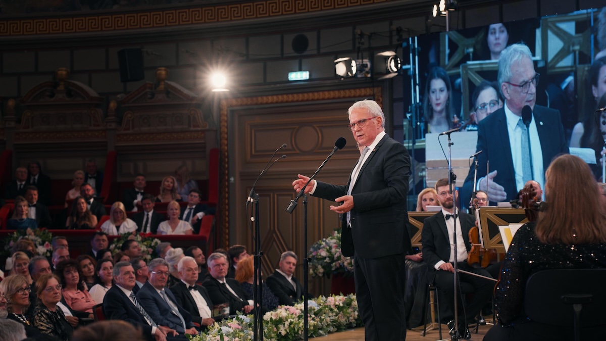 Președintele Academiei Române, prof.univ.dr. Marius Andruh a rostit cuvântul inaugural