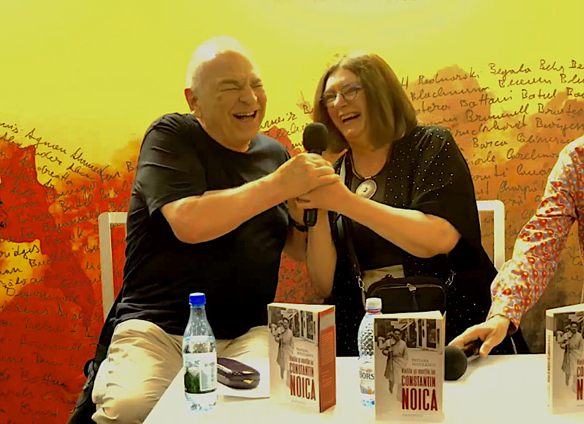 Când filozofia lui Constantin Noica se lasă cu scântei. Lansarea cărții Tatianei Niculescu, un „meci” de box cultural cu Gabriel Liiceanu