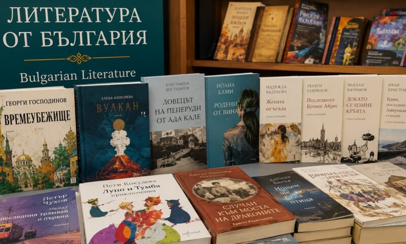 Surpriză la Bookfest: literatura din Bulgaria, în topurile de vânzări. Nu doar turism și murături...