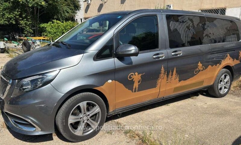 Mașină căutată de autoritățile din Germania, descoperită la Giurgiu. Valora aproximativ 35.000 de euro