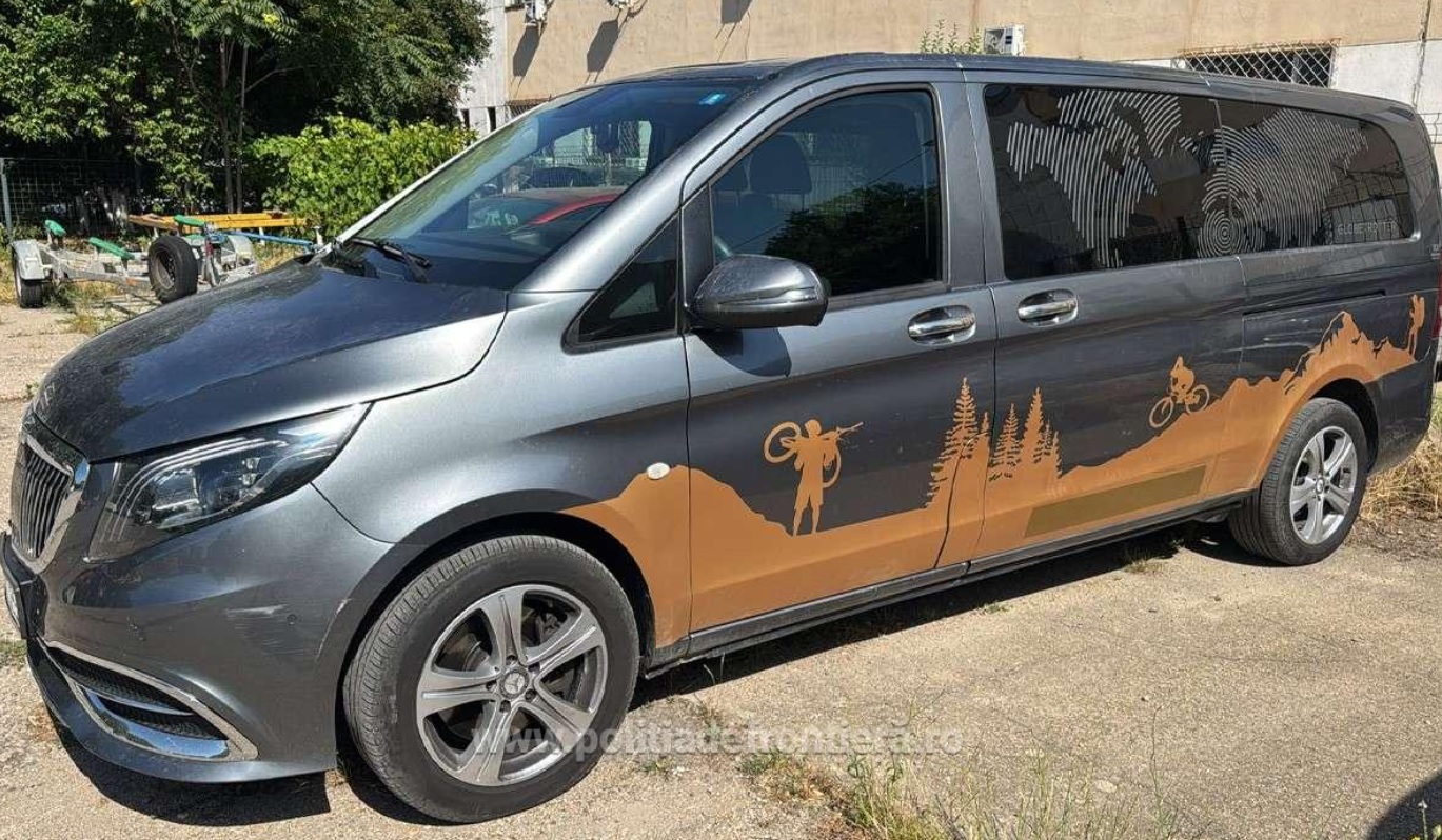Mașină căutată de autoritățile din Germania, descoperită la Giurgiu. Valora aproximativ 35.000 de euro