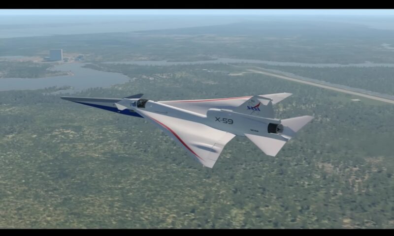 Premieră la NASA. Un avion experimental a depășit viteza sunetului