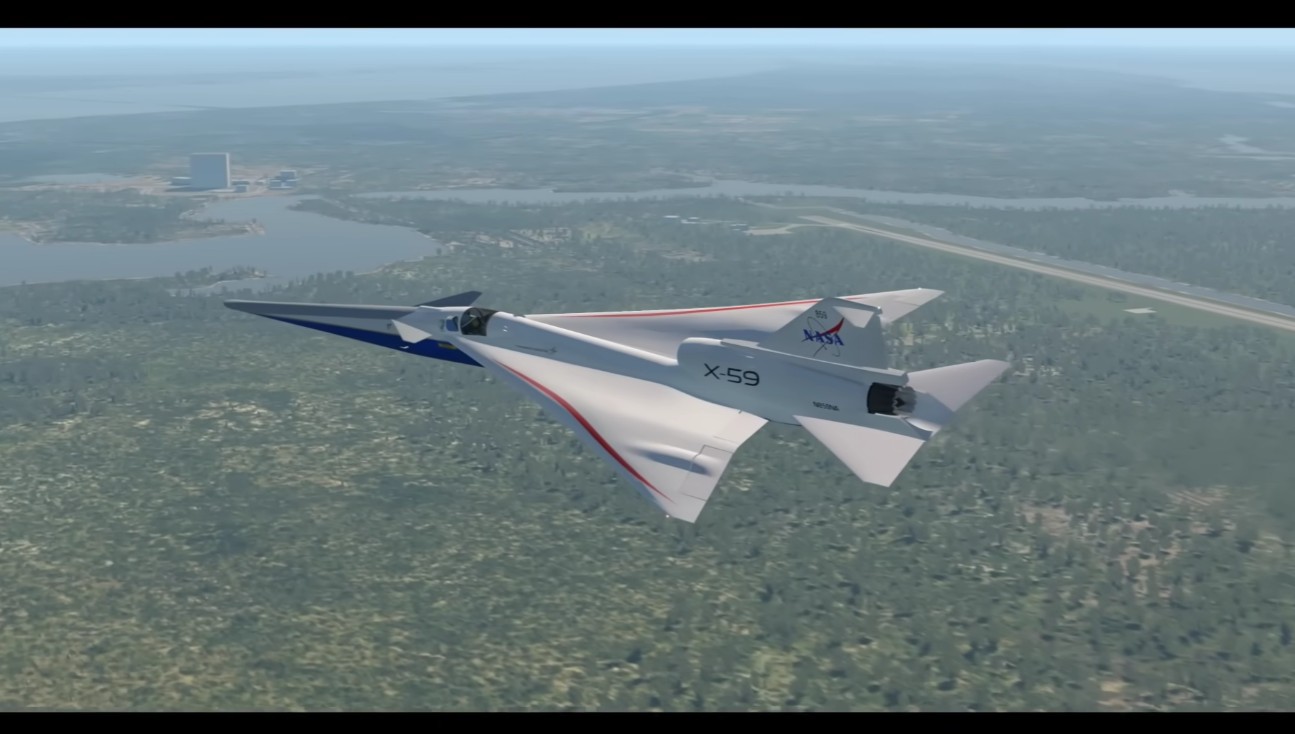 Premieră la NASA. Un avion experimental a depășit viteza sunetului
