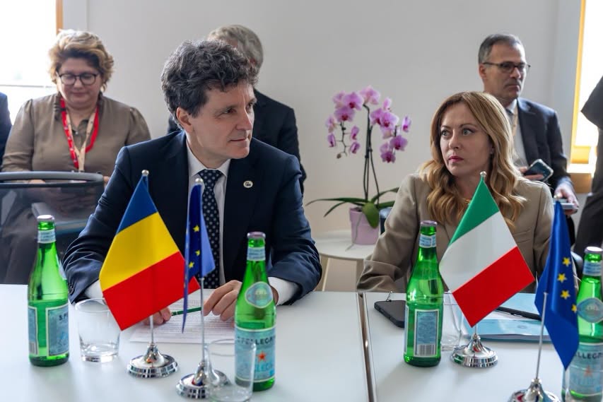 Nicușor Dan și Georgia Meloni