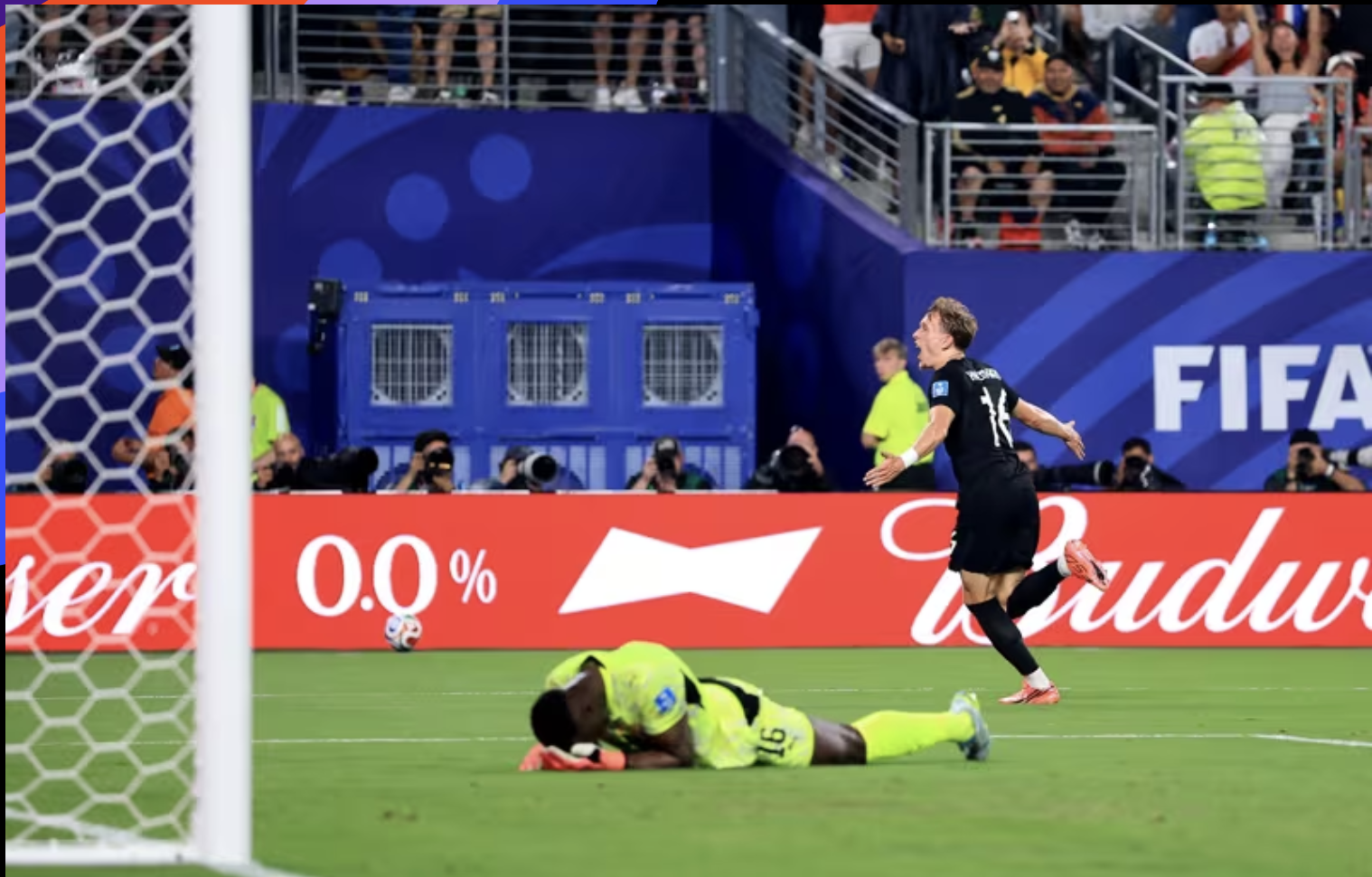 Holmgren Pedersen, primul gol cu Senegal