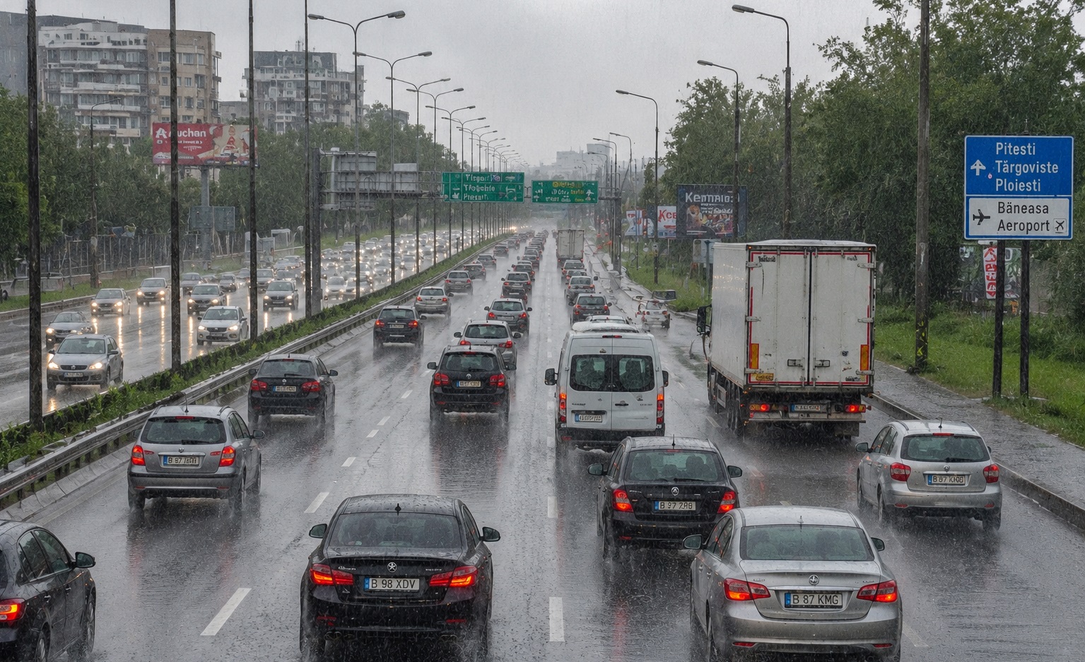 Ploi torențiale și vijelii, anunțate de directorul ANM. Temperaturile scad după trecerea frontului atmosferic