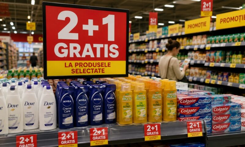 Capcanele promoțiilor „2+1 gratis”. Când oferta aparent avantajoasă te poate face să cheltuiești mai mult