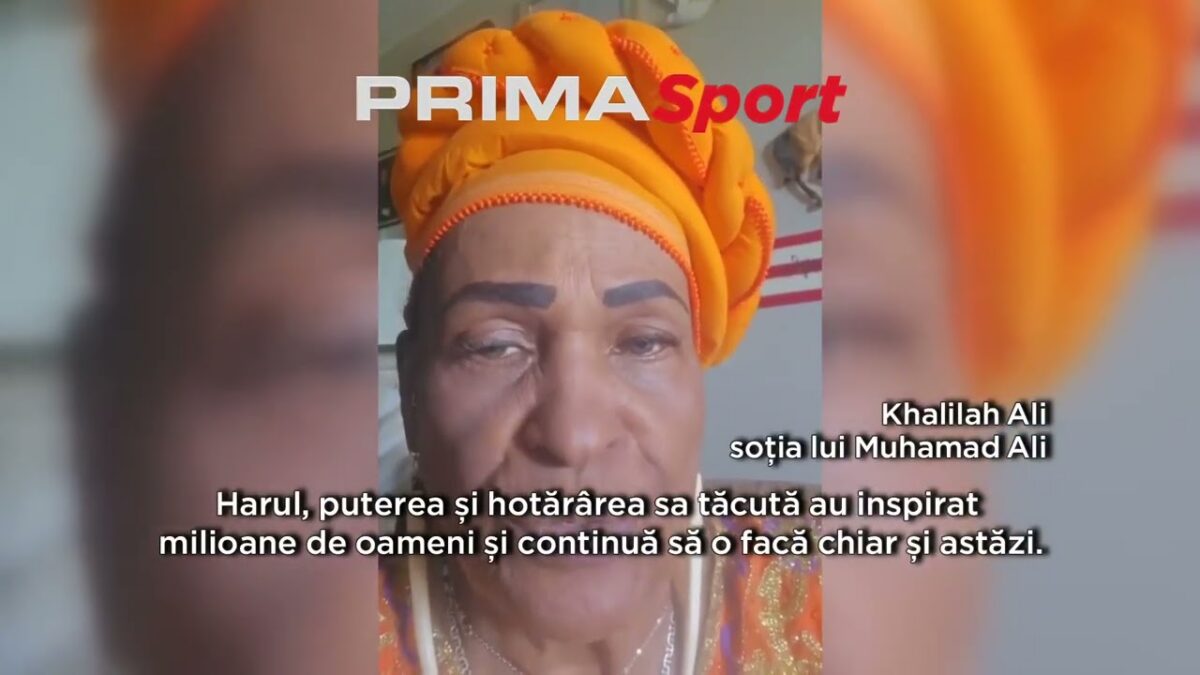 ✨ Khalilah Ali, mesaj istoric pentru Nadia Comăneci