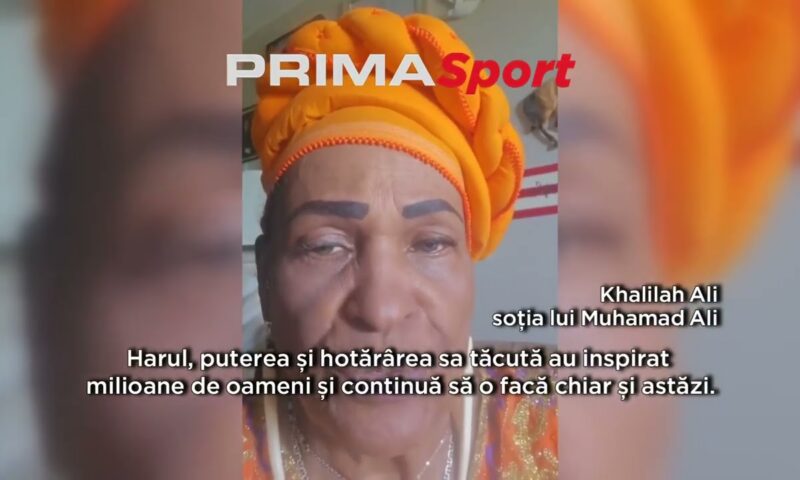 ✨ Khalilah Ali, mesaj istoric pentru Nadia Comăneci