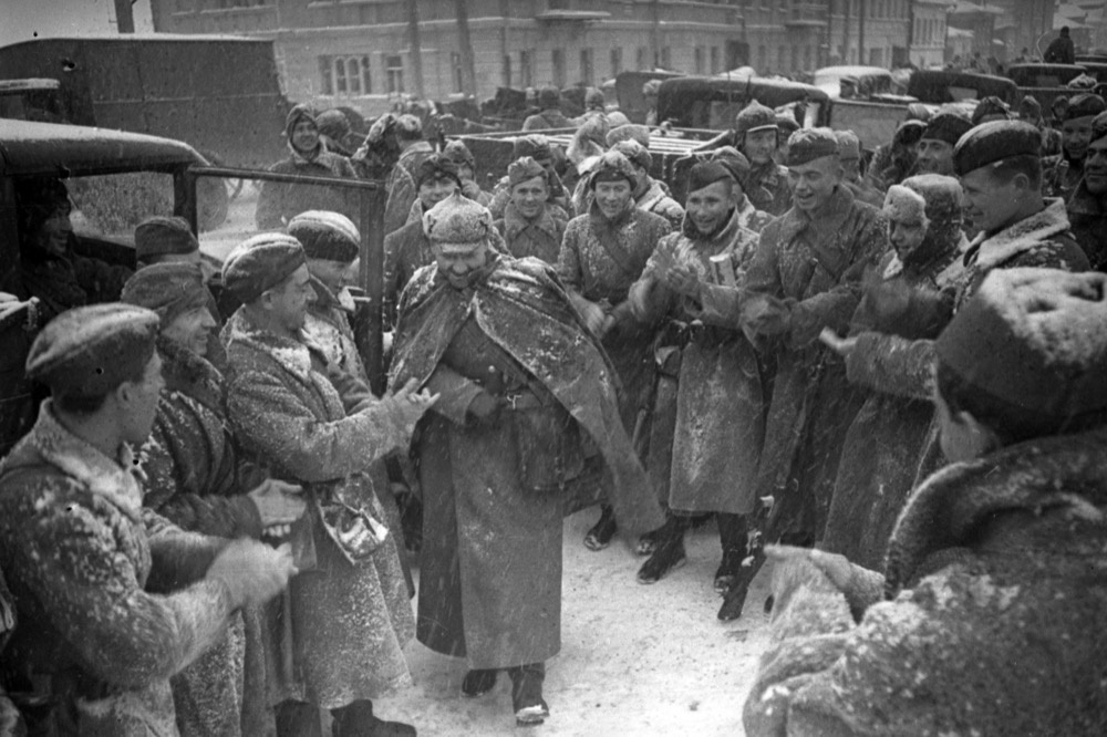 Soldați sovietici, la odihnă, 1941