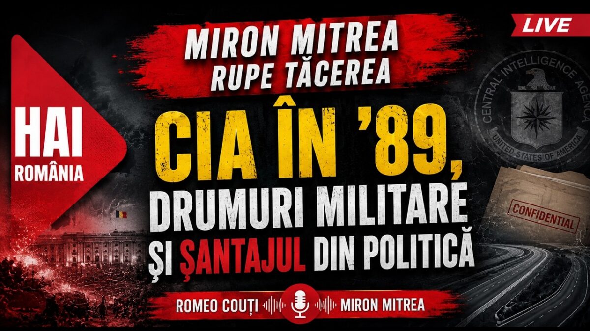 Miron Mitrea rupe tăcerea: CIA în '89, drumuri militare și șantajul din politică