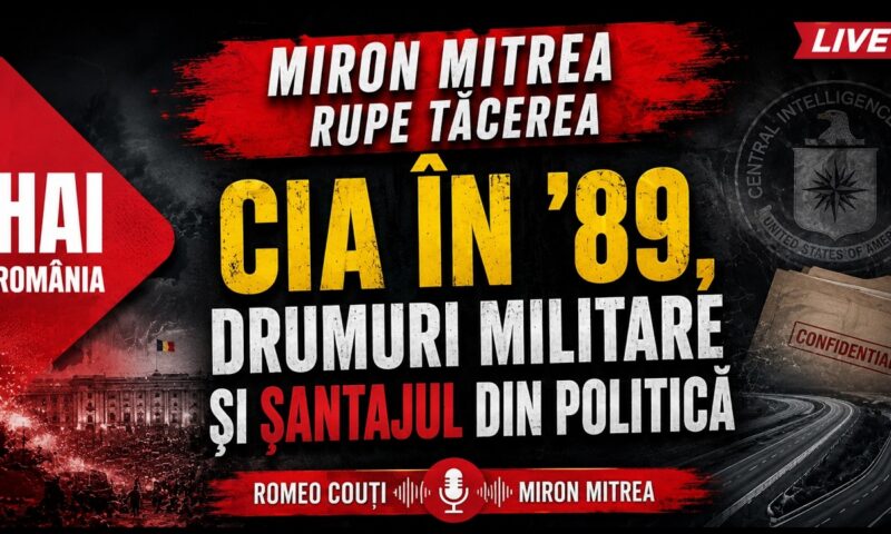 Miron Mitrea rupe tăcerea: CIA în '89, drumuri militare și șantajul din politică