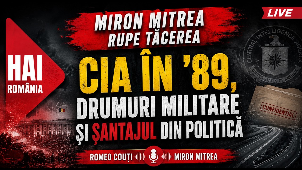 Miron Mitrea rupe tăcerea: CIA în '89, drumuri militare și șantajul din politică