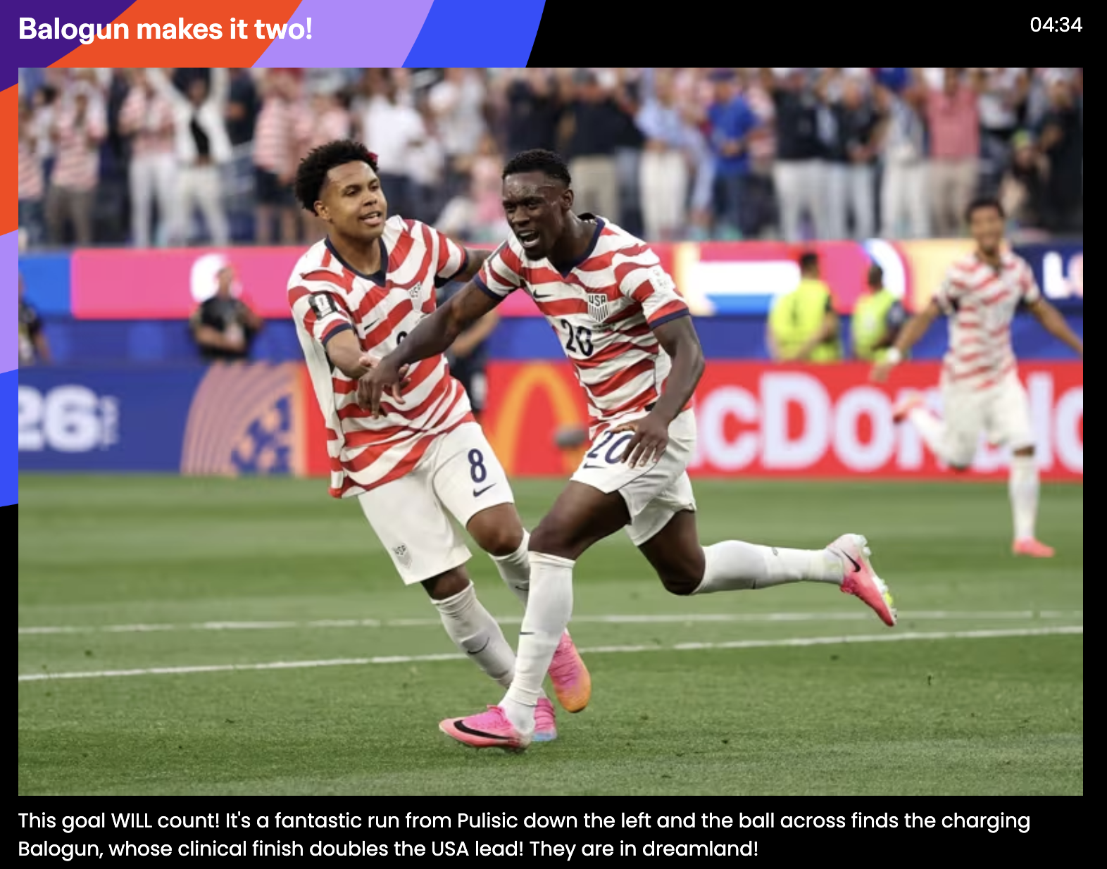 USA – Paraguay: 4-1. Spectacol total în inima Californiei. CM Fotbal 2026