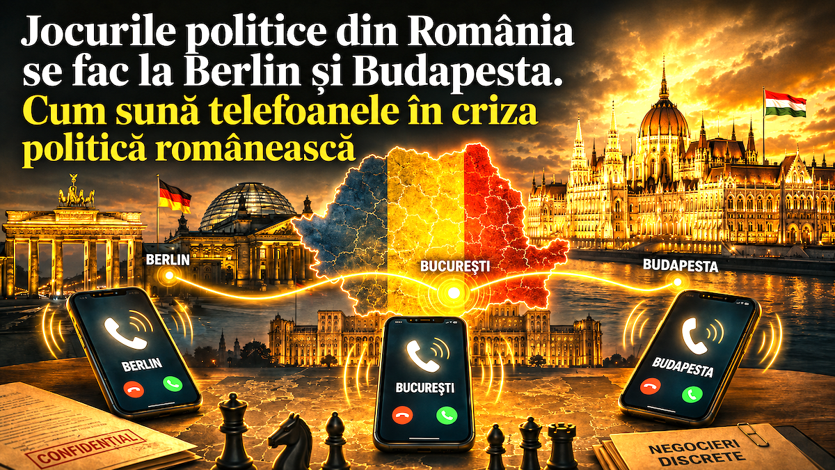 Jocurile politice din România se fac la Berlin și Budapesta. Cum sună telefoanele în criza politică românească