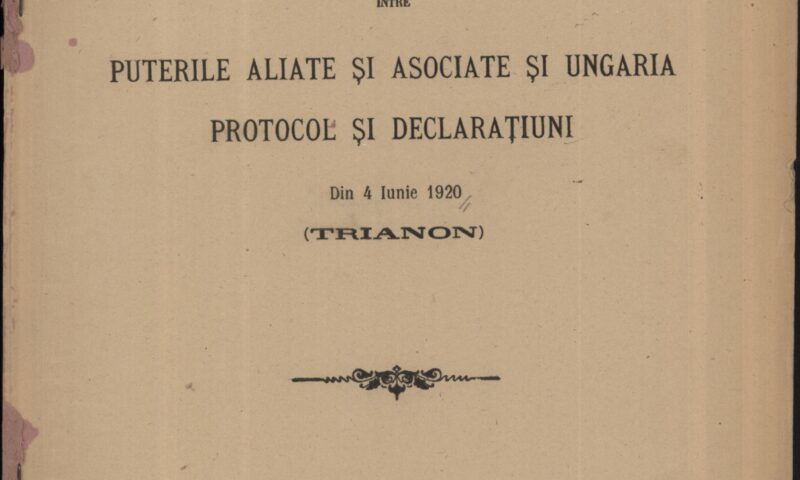 Ziua în care s-a făcut dreptate. Semnarea Tratatului de la Trianon, prin ochii unui român. Cum au reacționat maghiarii
