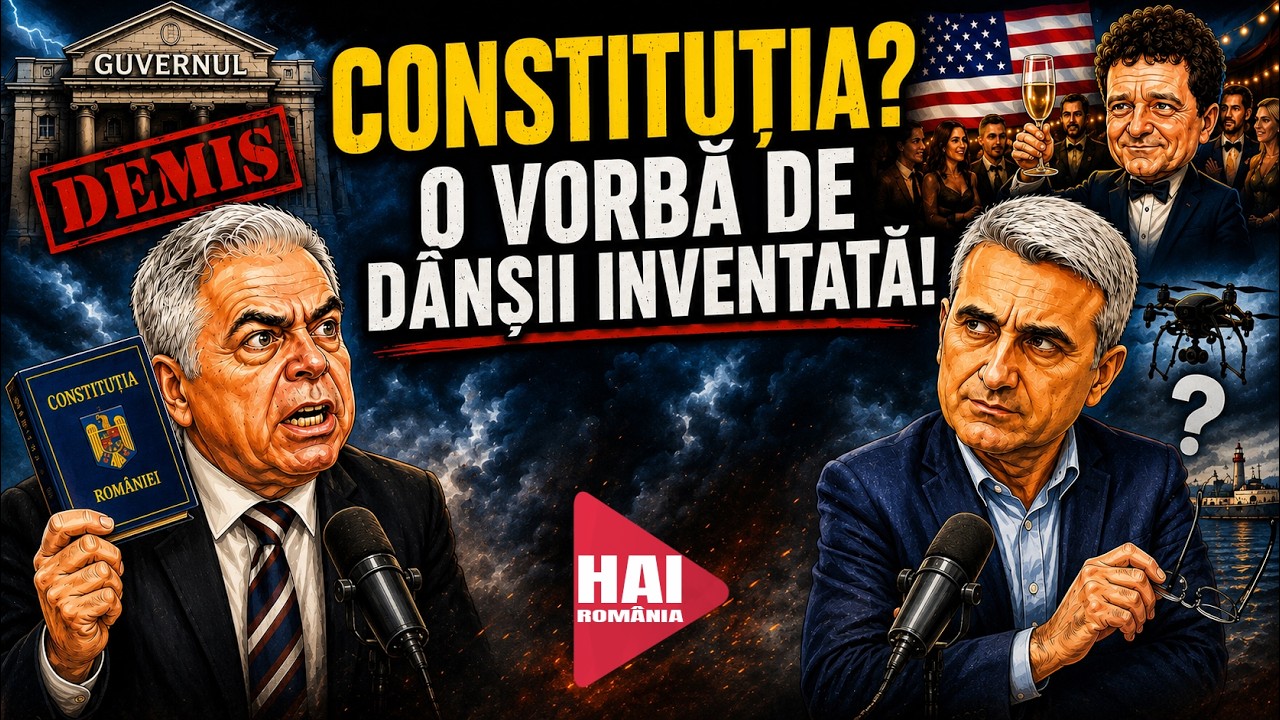 Constituția? O vorbă de dânșii inventată! Hai LIVE cu Turcescu