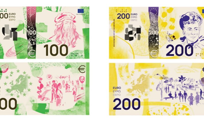 Se schimbă bancnotele Euro. BCE a prezentat noul design