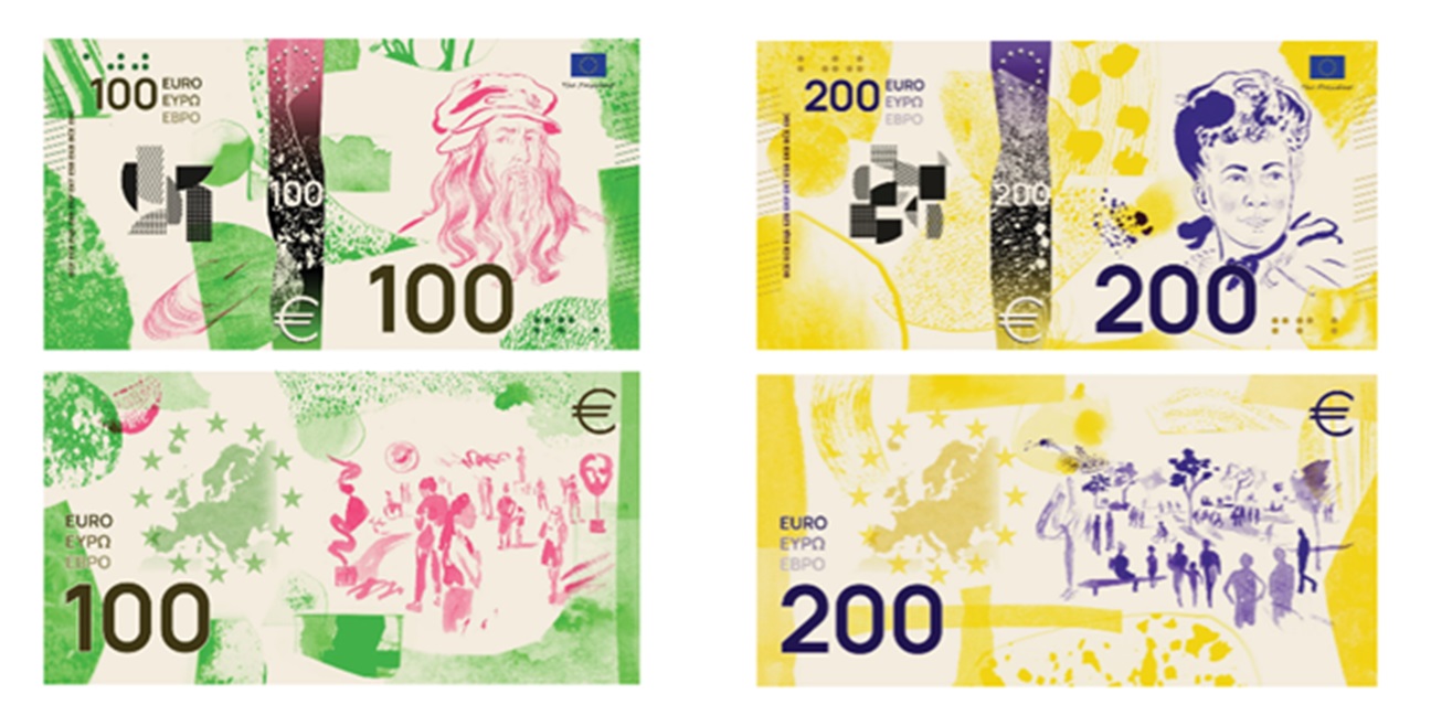 Se schimbă bancnotele Euro. BCE a prezentat noul design