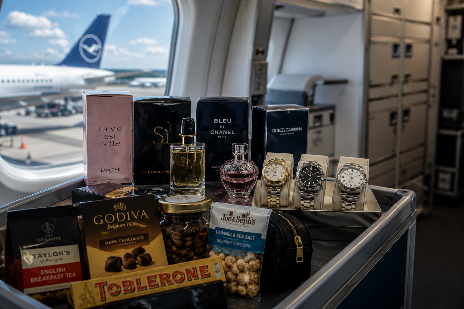 Angajați și complici, suspectați că au furat produse din avioane. Prejudiciul ajunge la 800.000 de euro