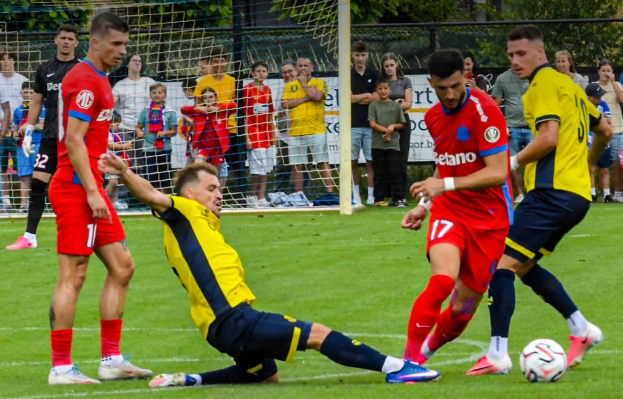 Campioana FCSB, învinsă în primul amical al verii cu 4-0