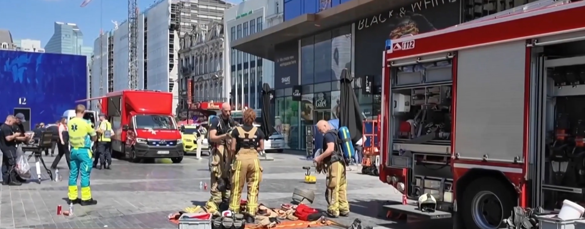 incendiu Bruxelles