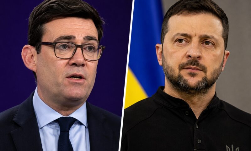 Marea Britanie, un nou mesaj de susținere pentru Ucraina. Zelenski, primul lider străin primit de Andy Burnham