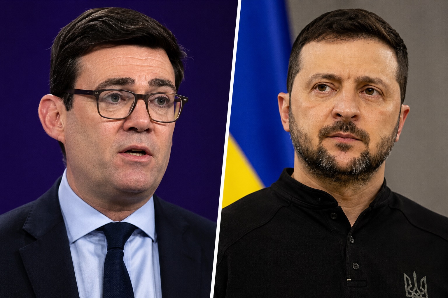 Marea Britanie, un nou mesaj de susținere pentru Ucraina. Zelenski, primul lider străin primit de Andy Burnham