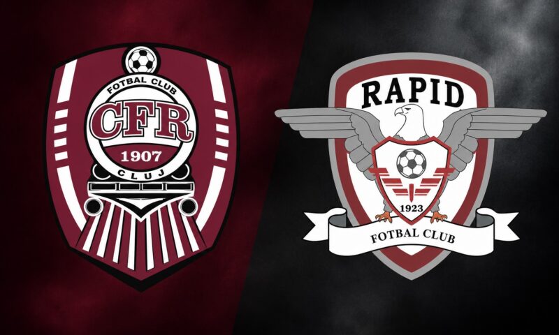 CFR Cluj și Rapid închid etapa a doua din Superligă. Două meciuri programate luni