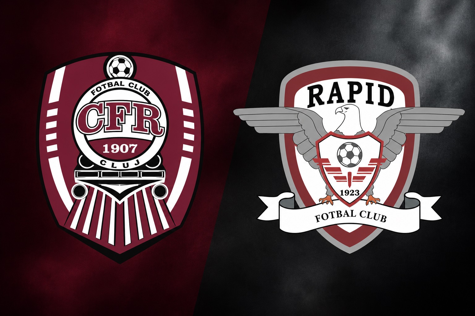 CFR Cluj și Rapid închid etapa a doua din Superligă. Două meciuri programate luni