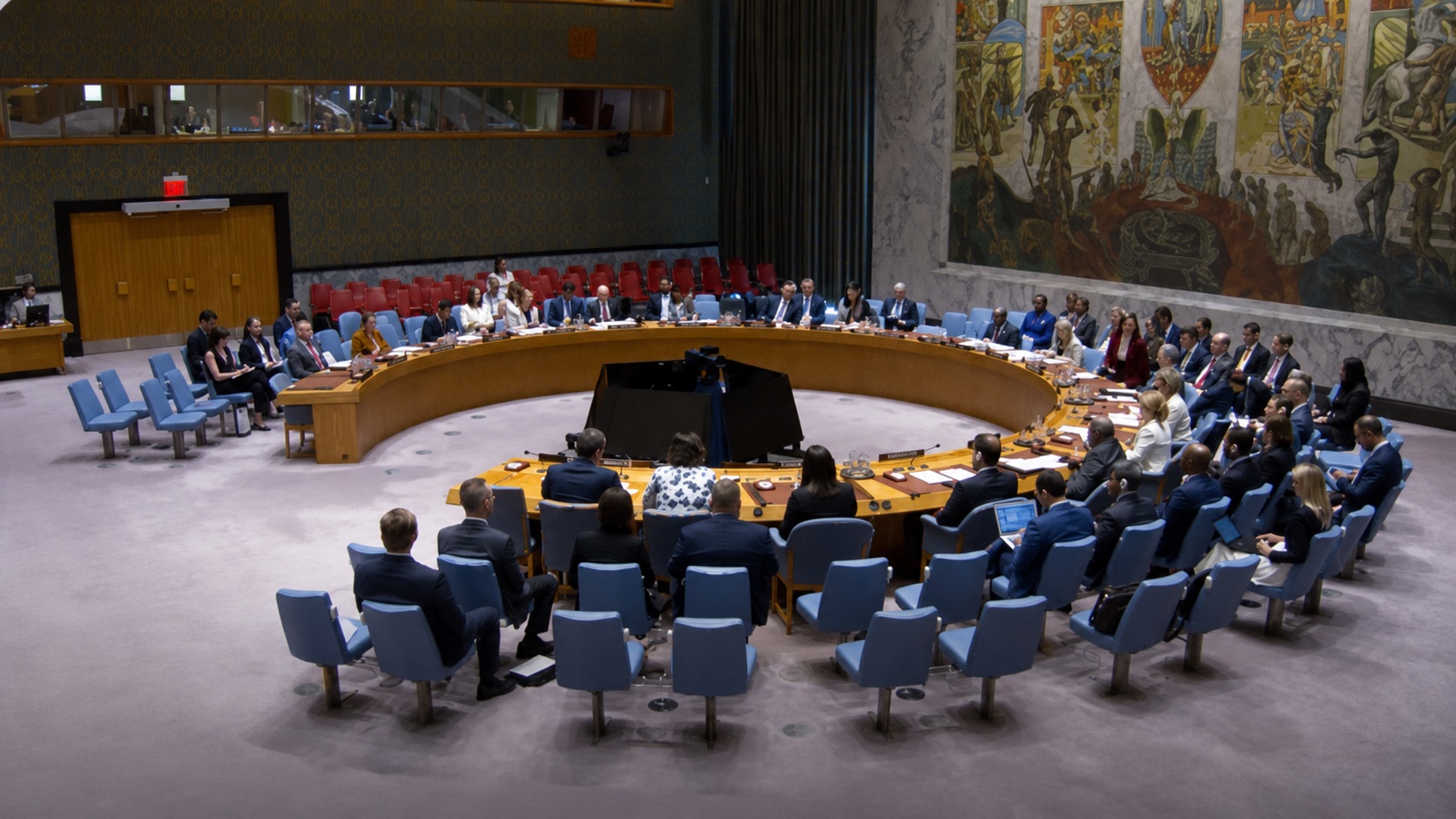 Moment fără precedent la ONU între Statele Unite și Franța. Diplomații americani au ieșit din sală în semn de protest