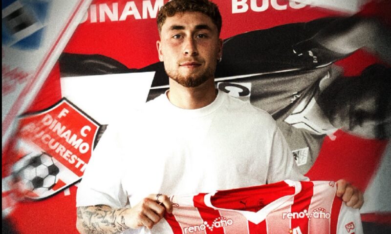 Dinamo l-a prezentat oficial pe Darío Benavides. Fundașul spaniol a semnat până în 2028