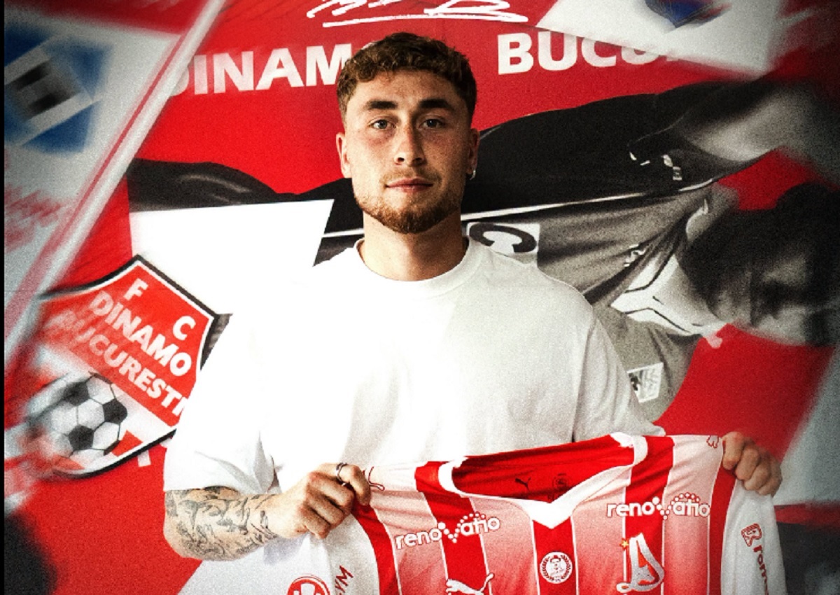 Dinamo l-a prezentat oficial pe Darío Benavides. Fundașul spaniol a semnat până în 2028