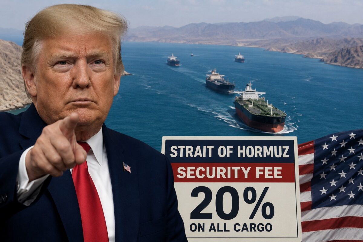 Statele Unite vor 20% pentru securizarea Strâmtorii Ormuz. Trump: Procesul începe imediat