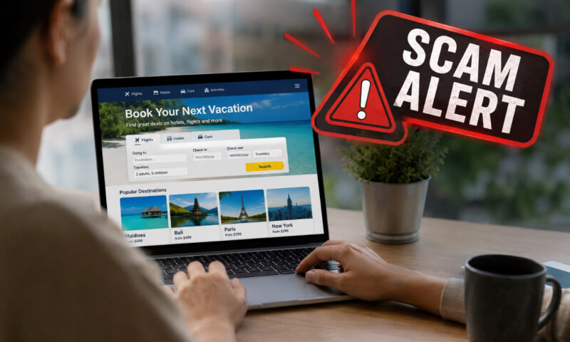 Escrocheria care îi vizează pe turiști înainte să plece în concediu. Mesajul pe care nu trebuie să îl accesezi