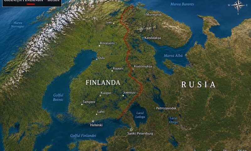 Finlanda închide o parte din spațiul aerian la granița cu Rusia. Riscul unor drone a declanșat măsuri de securitate