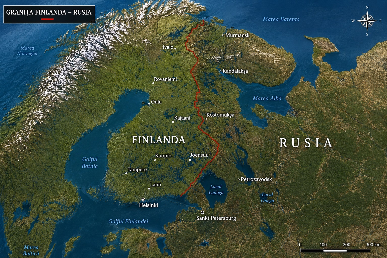 Finlanda închide o parte din spațiul aerian la granița cu Rusia. Riscul unor drone a declanșat măsuri de securitate