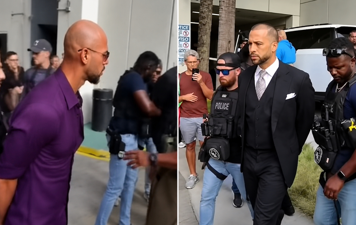 Frații Tate ajung în fața unui tribunal din Miami. Instanța analizează cererea de extrădare în Marea Britanie