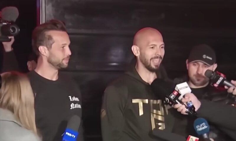 Frații Tate au așteptat ajutorul lui Trump din arest. Decizia luată de președintele SUA în privința lor