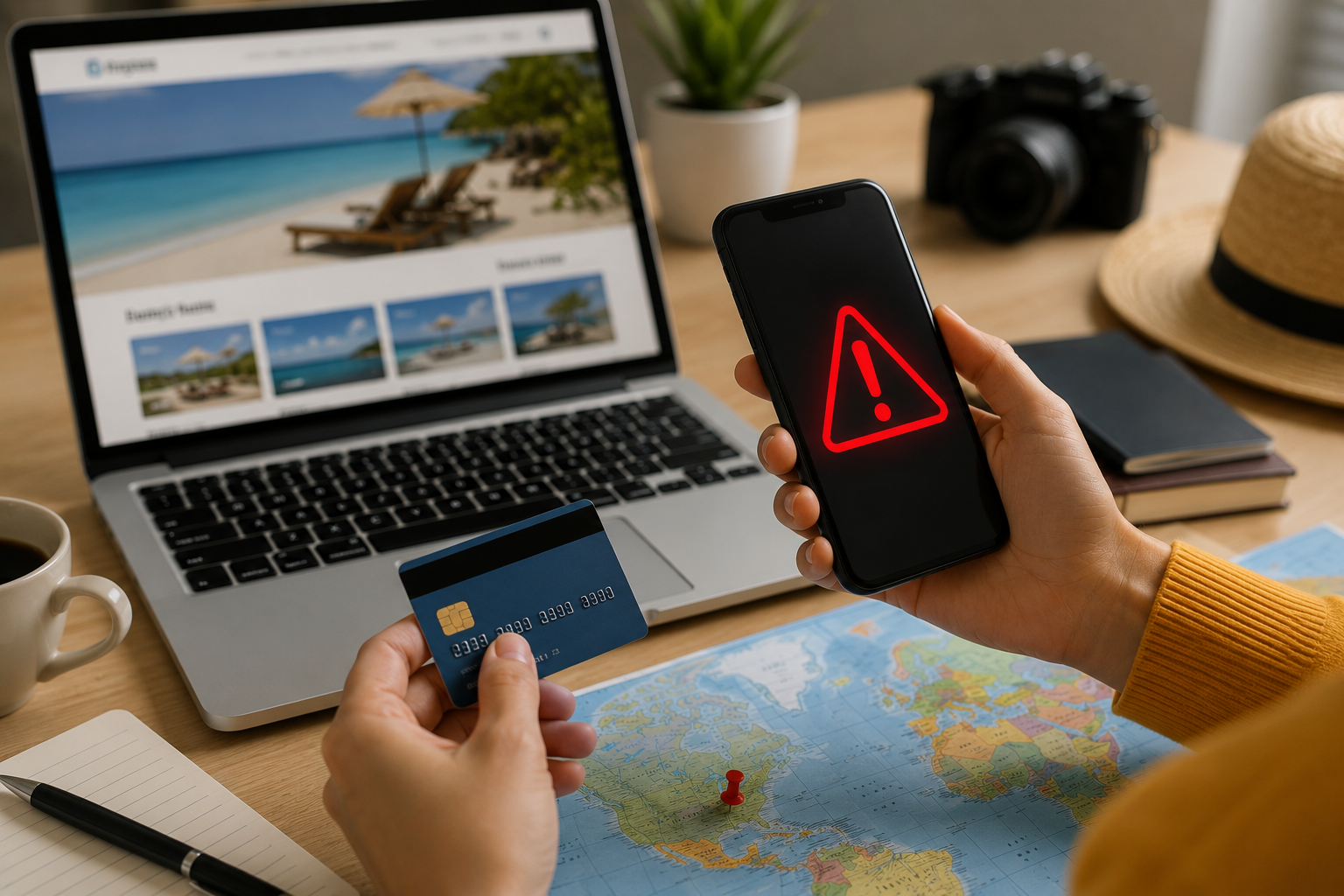 Un nou tip de înșelătorie cu oferte de vacanță. Avertismentul DNSC