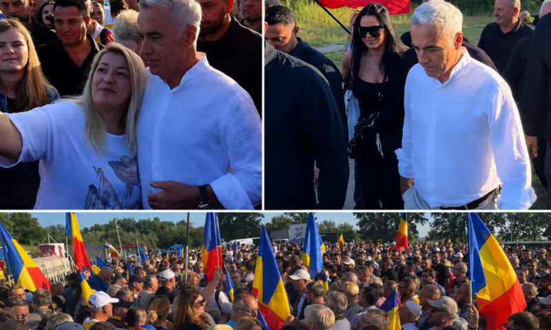 Călin Georgescu, în fața agricultorilor de la Călugăreni: Respectul pentru agricultori vine din taxe foarte mici sau deloc