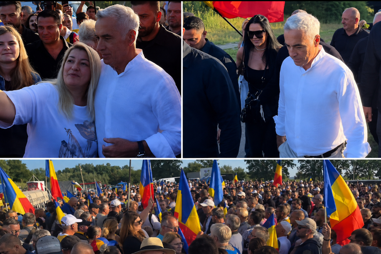 Călin Georgescu, în fața agricultorilor de la Călugăreni: Respectul pentru agricultori vine din taxe foarte mici sau deloc
