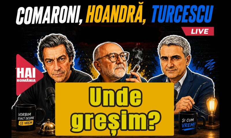 Unde greșim? Hai LIVE cu Turcescu