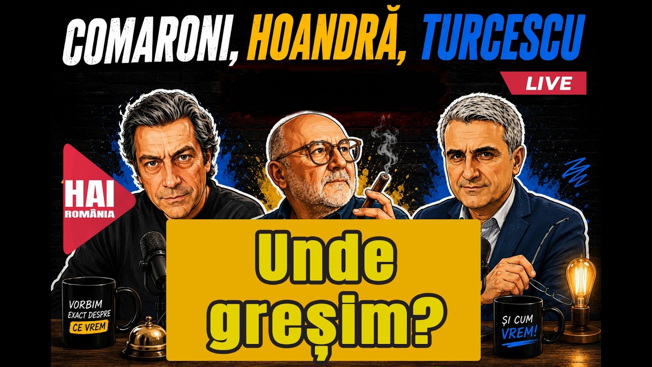 Unde greșim? Hai LIVE cu Turcescu